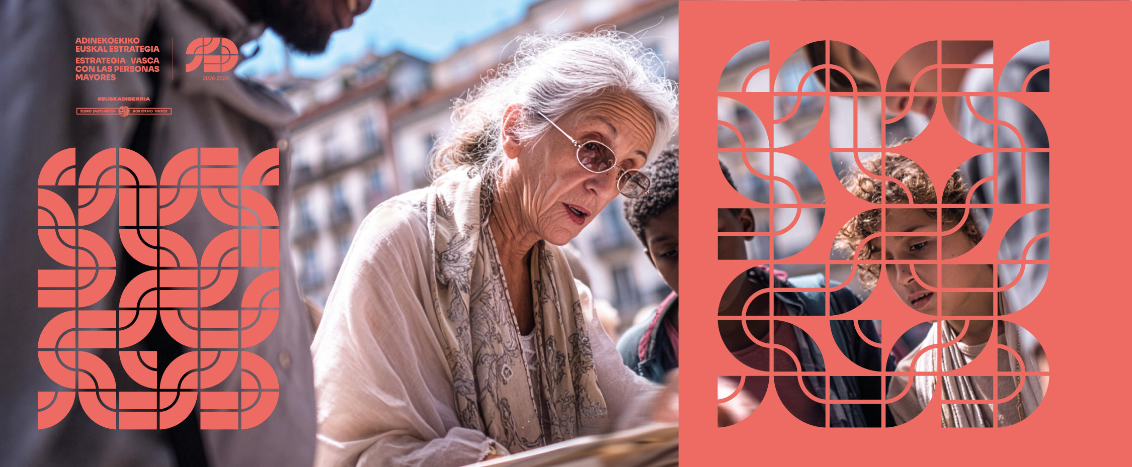 GOBIERNO VASCO ESTRATEGIA VASCA CON LAS PERSONAS MAYORES. DISEÑO IDENTIDAD. DISEÑO GRÁFICO. DISEÑO GRÁFICO, DIRECCIÓN DE ARTE, ARABA ÄLAVA, BEATRIZ SANCHO ETXEBERRIA, milagros a lurdes, COMUNICACIÓN TRANSFORMADORA, BRANDING CON PROPÓSITO.