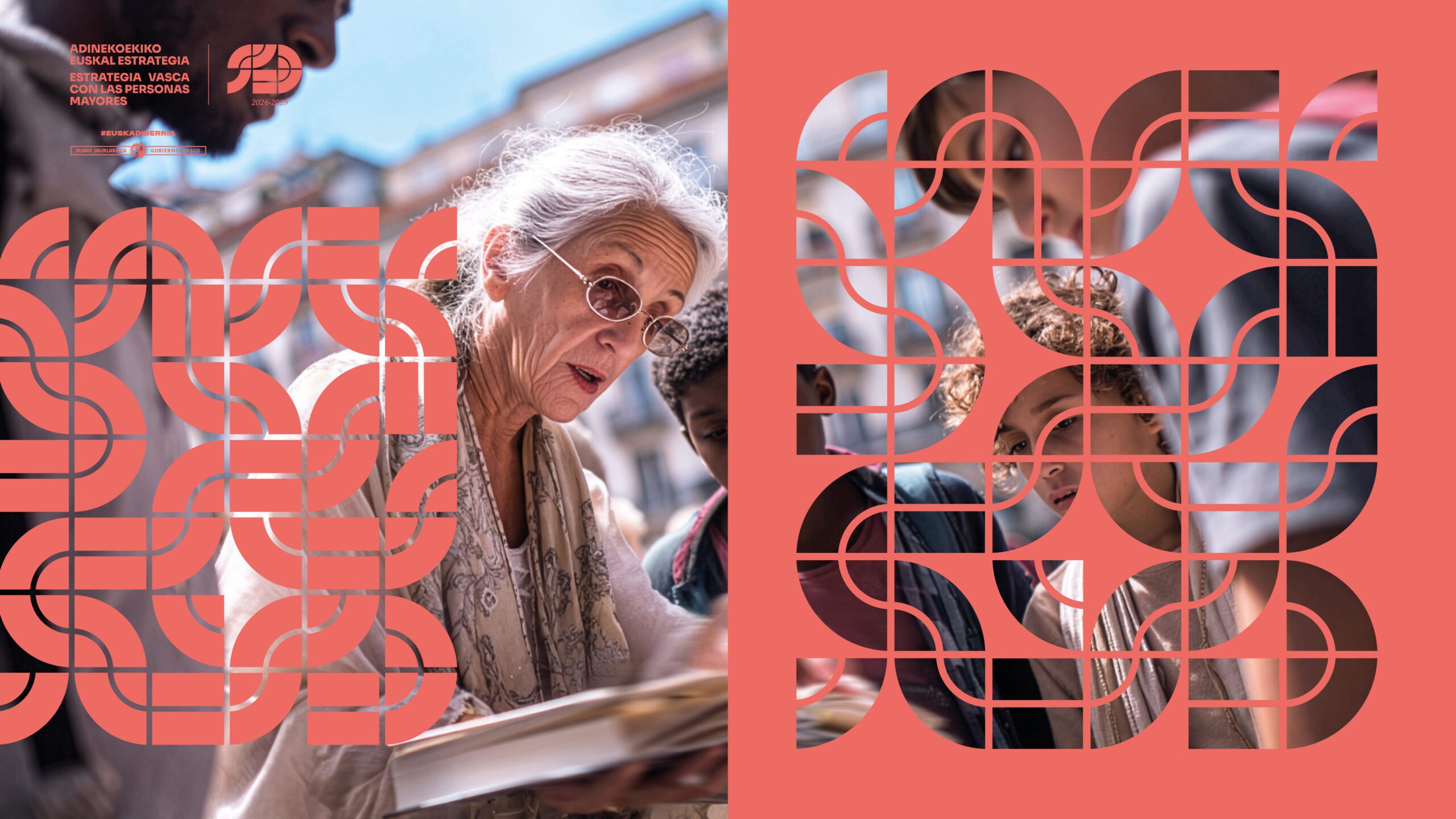 GOBIERNO VASCO ESTRATEGIA VASCA CON LAS PERSONAS MAYORES. DISEÑO IDENTIDAD. DISEÑO GRÁFICO. DISEÑO GRÁFICO, DIRECCIÓN DE ARTE, ARABA ÄLAVA, BEATRIZ SANCHO ETXEBERRIA, milagros a lurdes, COMUNICACIÓN TRANSFORMADORA, BRANDING CON PROPÓSITO.