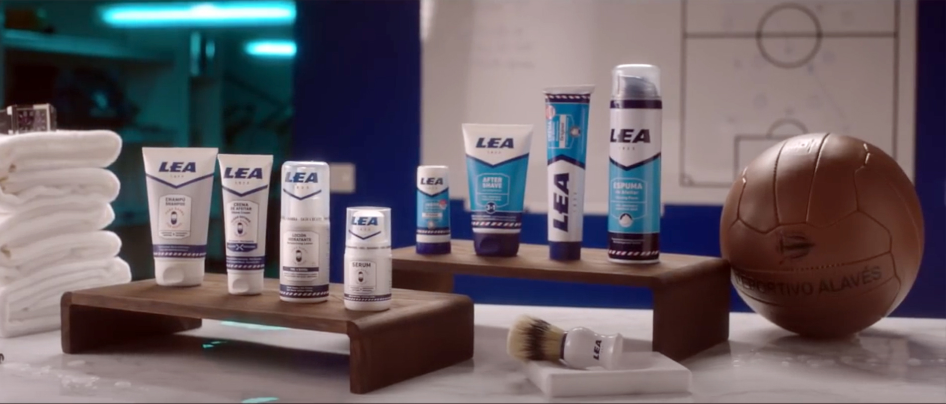 LEA, COSMÉTICA, SPOT, ANUNCIO, DEPORTIVO ALAVÉS, BEATRIZ SANCHO ETXEBERRIA, DIRECCIÓN DE ARTE, ATREZZO, SORMEN KOMUNIKAZIOA, DIRECCIÓN DE ARTE, MILAGROS A LURDES